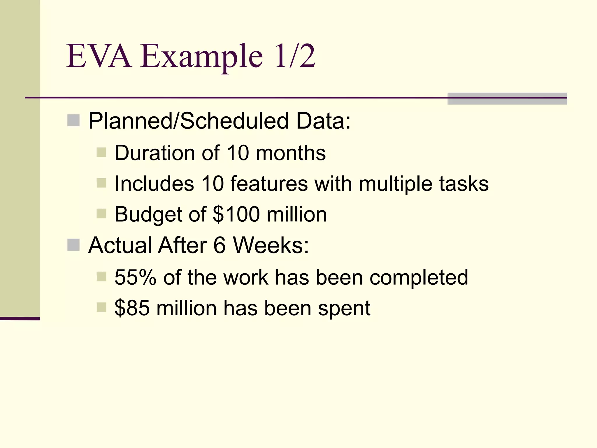 Project Monitoring and Control
