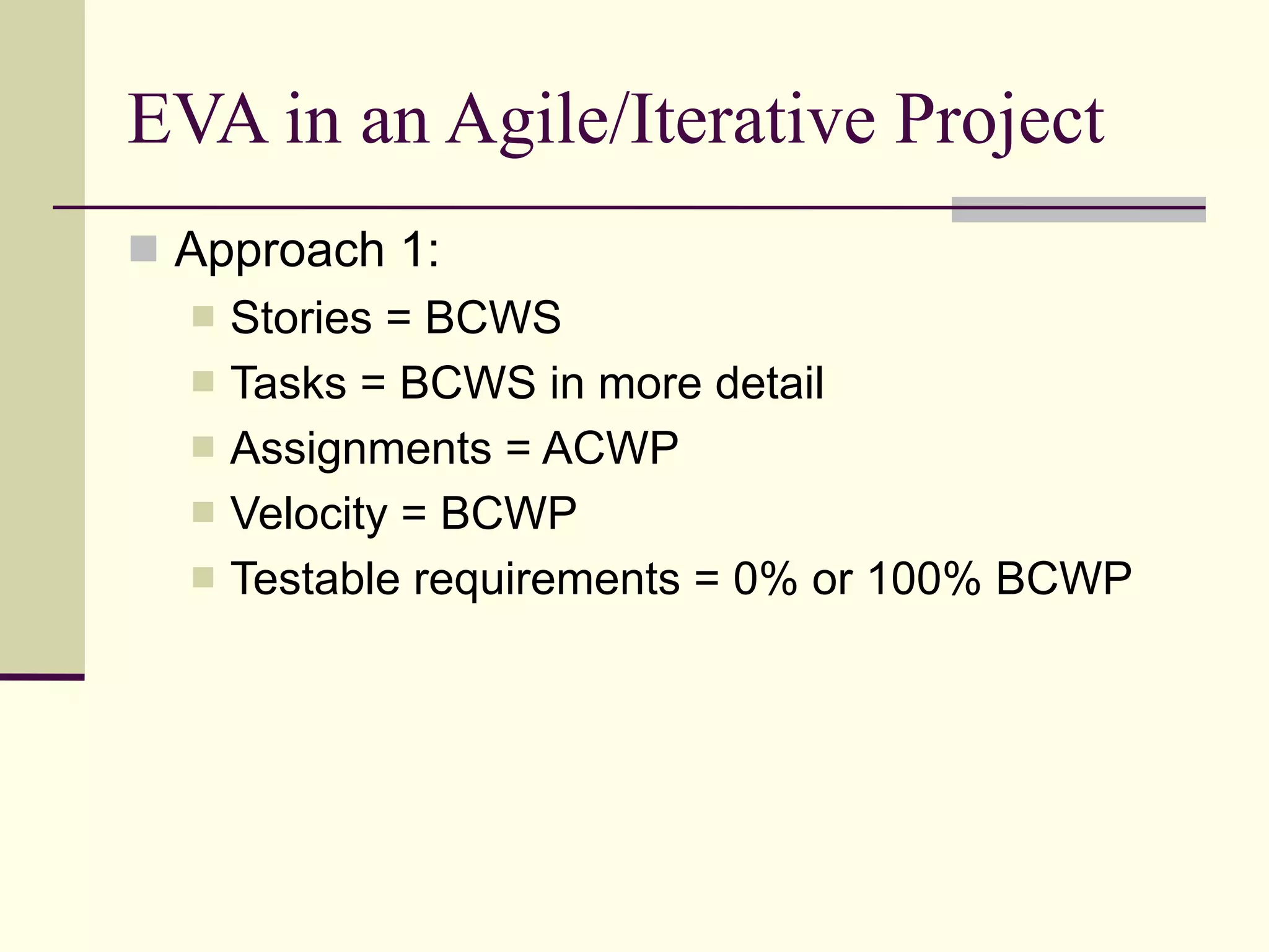 Project Monitoring and Control