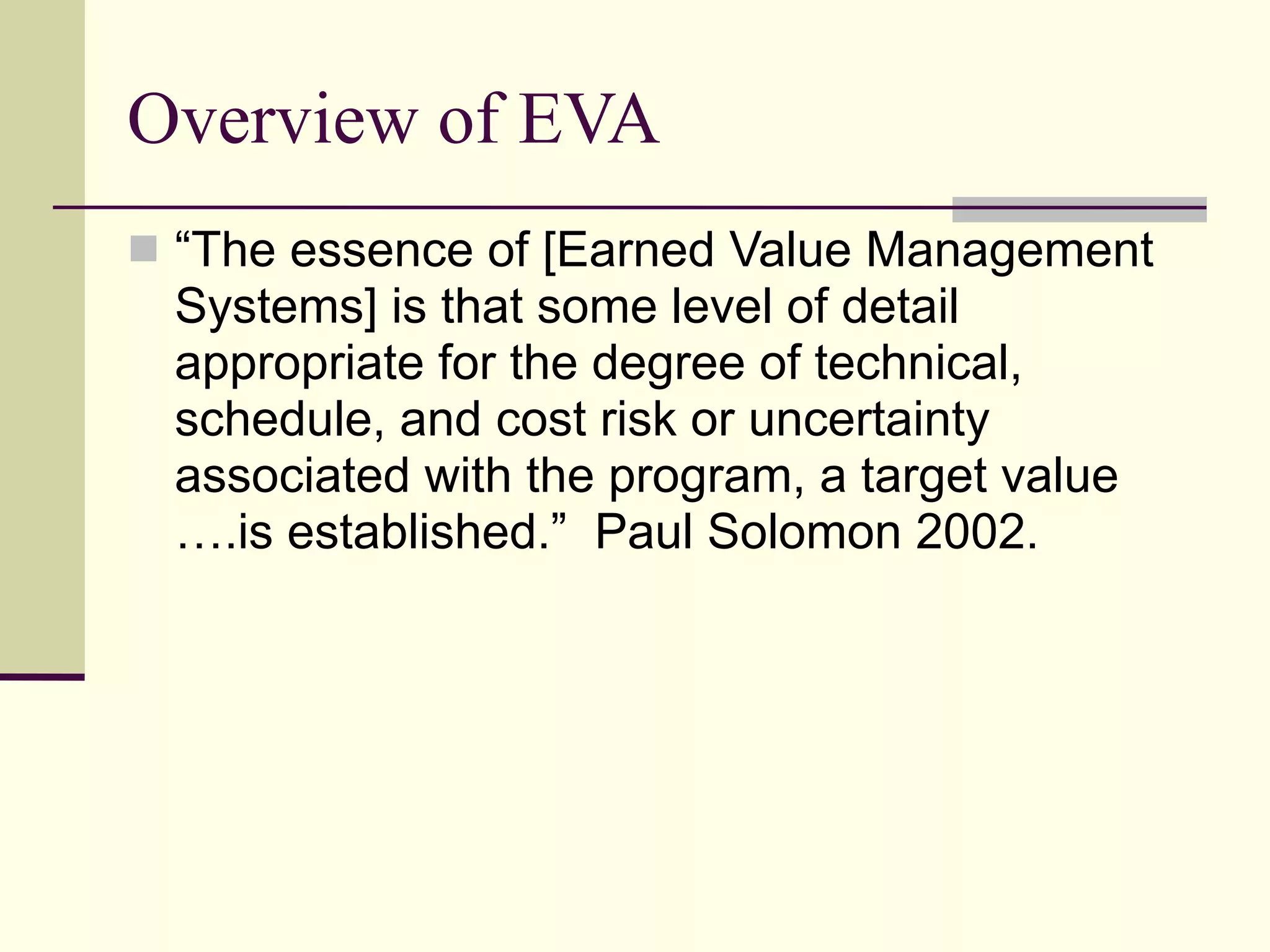 Project Monitoring and Control