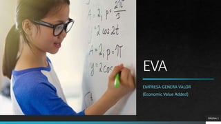 EVA
EMPRESA GENERA VALOR
(Economic Value Added)
PÁGINA 1
 