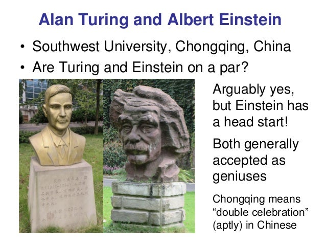 Alan Turing Virtuoso Visionary