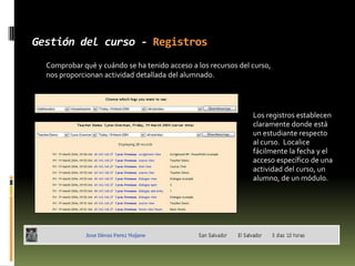 Características - MódulosCuestionarioPermite cuestionarios incluyendo preguntas de verdadero-falso, opción múltiple, respuestas cortas, asociación, preguntas al azar, numéricas, incrustadas en el texto y todas ellas pueden tener gráficos.Los profesores pueden definir con precisión los exámenes del curso, e importar las preguntas de los formatos más populares como IMS QTI, Blackboard y WebCT. Moodle permite integrar audio en sus cuestionarios