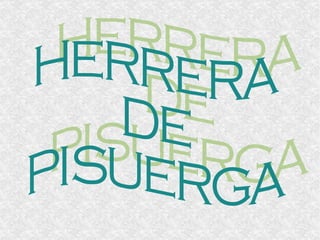 HERRERA DE  PISUERGA  