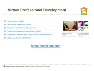 Virtual Professional Development




            https://ncdpi.sas.com
 