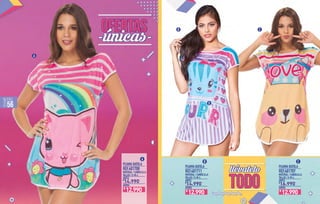 B C
A
D
PIJAMA BATOLA PIJAMA BATOLA
PIJAMA BATOLA
MATERIAL / CANDELILLA MATERIAL / CANDELILLA
MATERIAL / CANDELILLA
TALLAS / S-M-L TALLAS / S-M-L
TALLAS / S-M-L
ANTES ANTES
ANTES
AHORA AHORA
AHORA
REF.401711 REF.401707
REF.401708
14.990 16.99014.990
B C
A
$ $
$
12.990$
12.990$12.990$
PÁG.
56
 