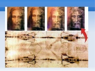 ORIGEN Los origenes del Sudario y su figura son objeto de debate entre científicos, teólogos, historiadores e investigadores. 