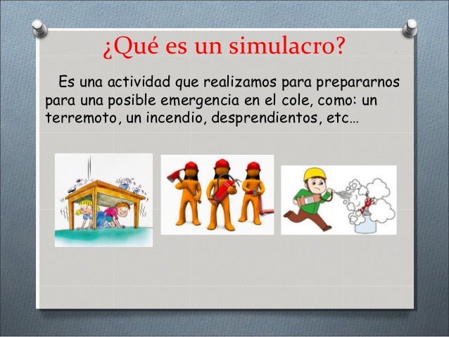 SIMULACRO DE EVACUACIÓN
