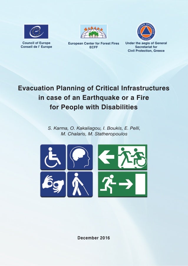 Evacuation Planning For People With Disabilities In Case Of An Earthq