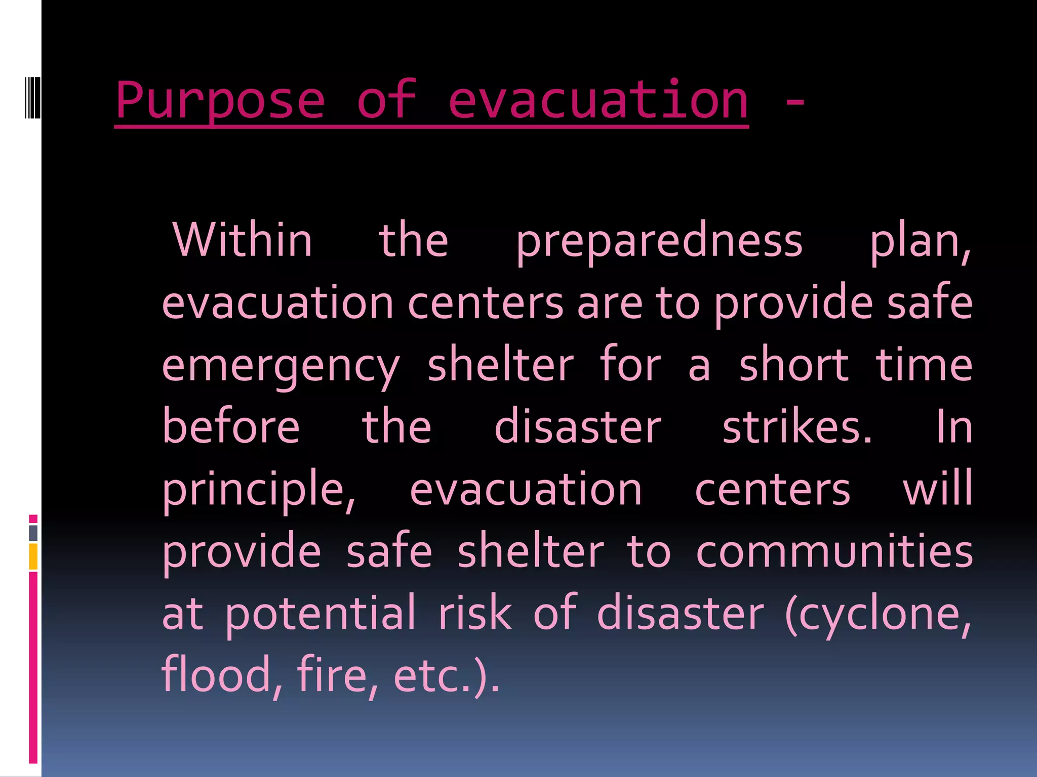 EVACUATION, SHELTER.pptx