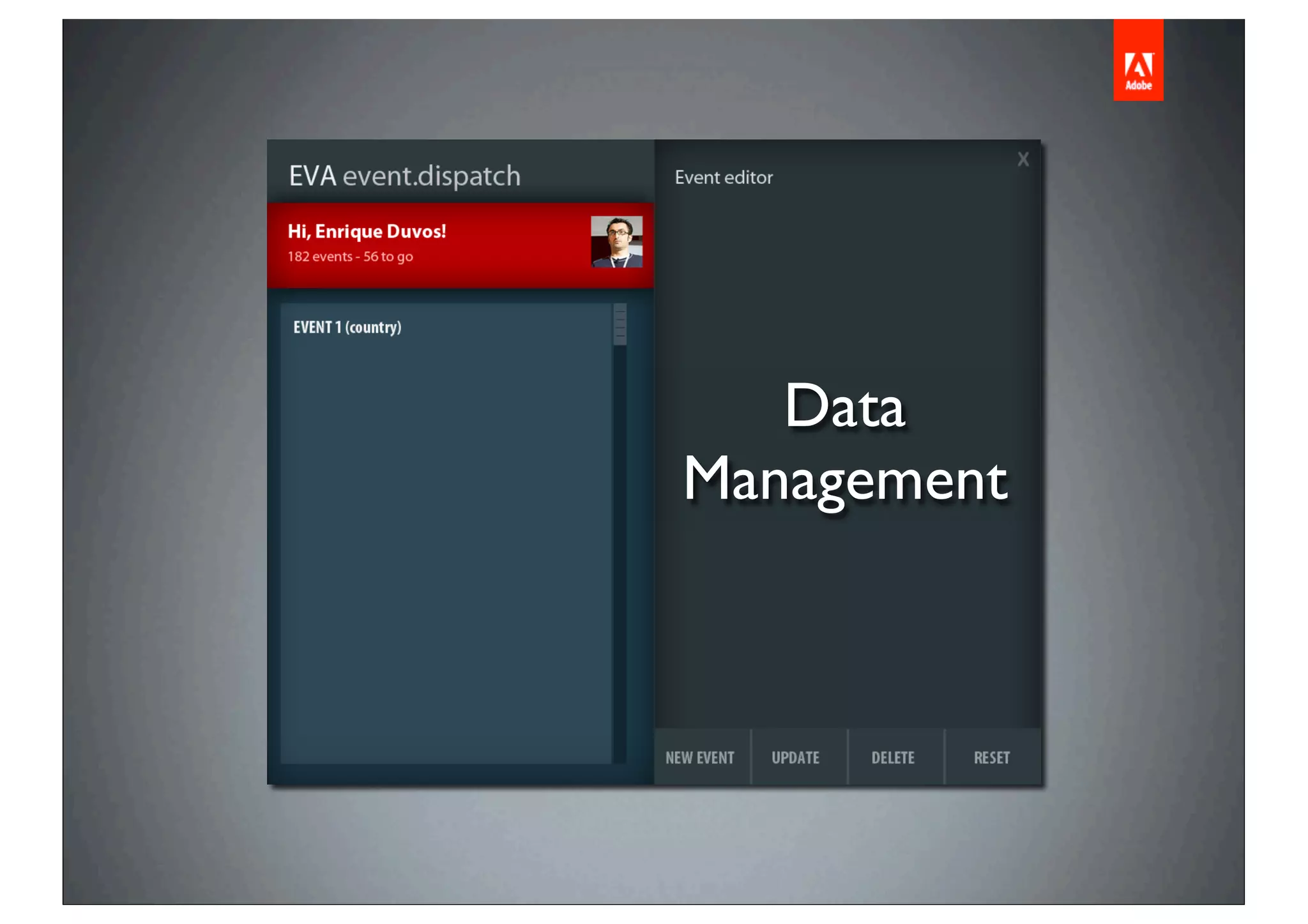 Data
Management
 