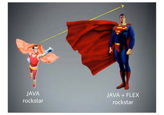 JAVA      JAVA + FLEX
rockstar     rockstar
 