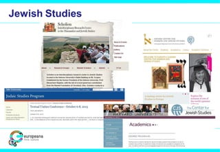 Jewish Studies
 