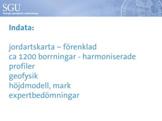 Eva Jirner och Duncan mc connachie - geologisk 3d-modell av uppsalaåsen ...
