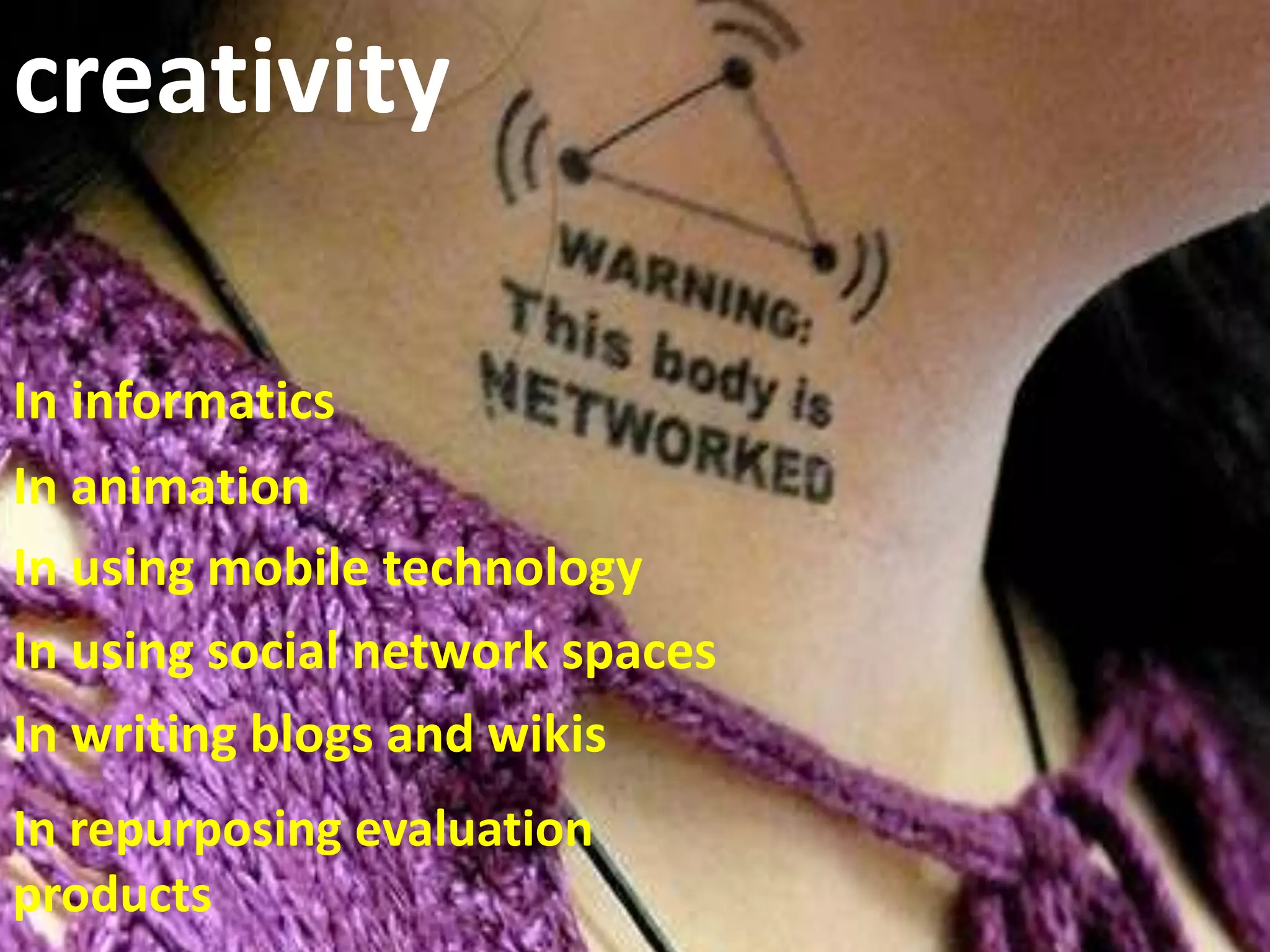 Focus on training others“It's not what you know that counts anymore. It's what you can learn.”– Don Tapscottcc  Steve Wheeler, University of Plymouth, 2009http://www.nationalpost.com