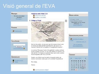 Visió general de l'EVA
 