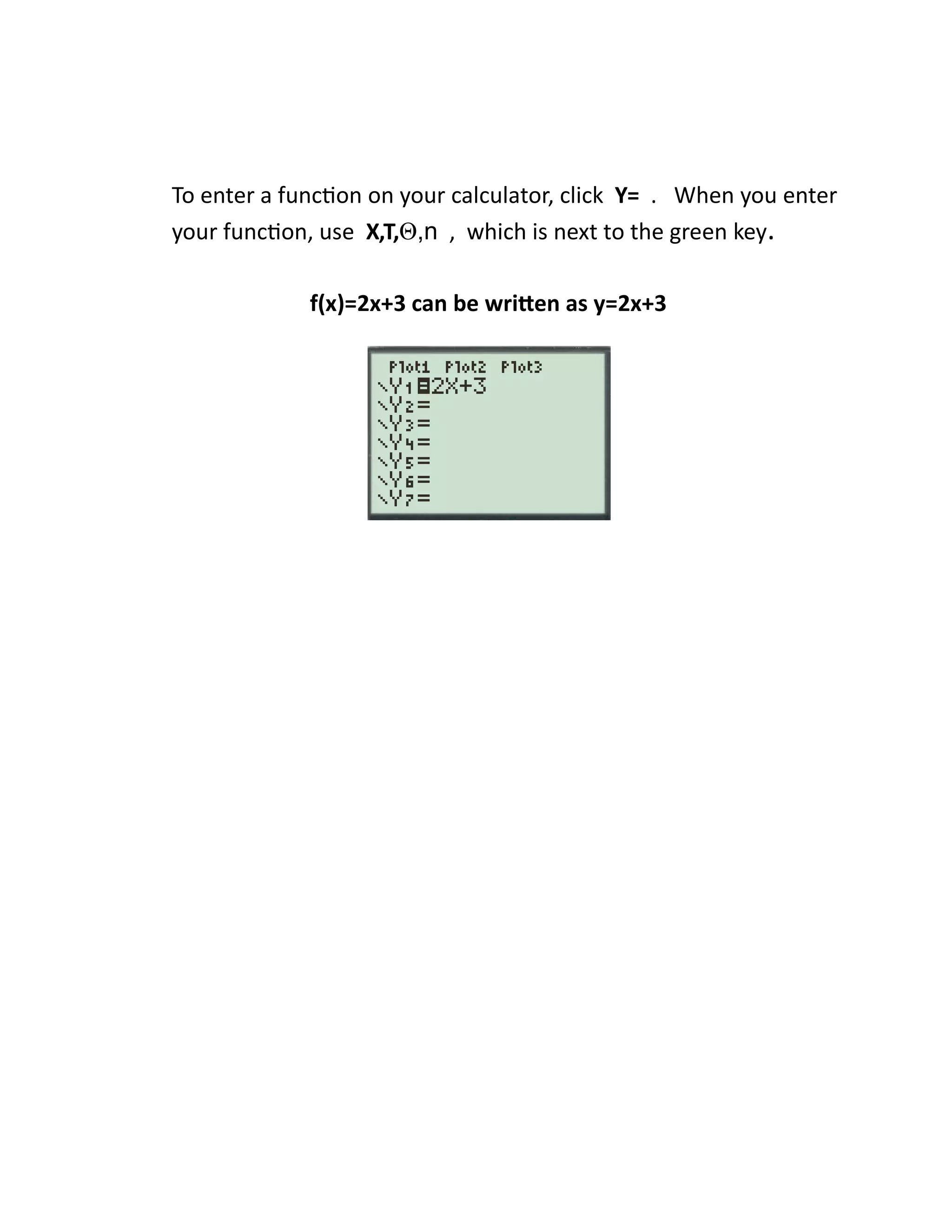 Evaluating Functions with a Table | PDF