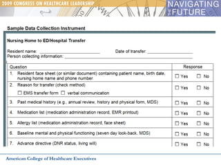 American College of Healthcare Executives 