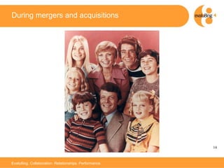 During mergers and acquisitions 