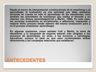 EvaluacióN En Ambientes Virtuales De Aprendizaje