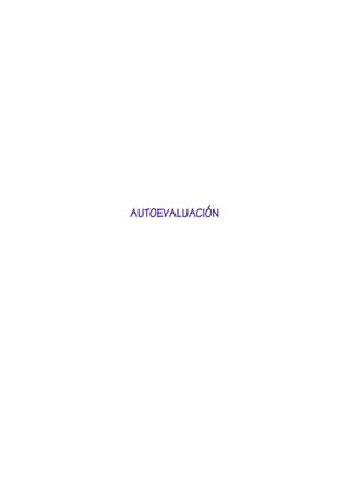 AUTOEVALUACIÓN
 