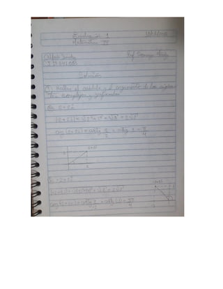 Evaluación 1 matemática iv