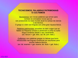 experimentada pola koiné nos territorios 