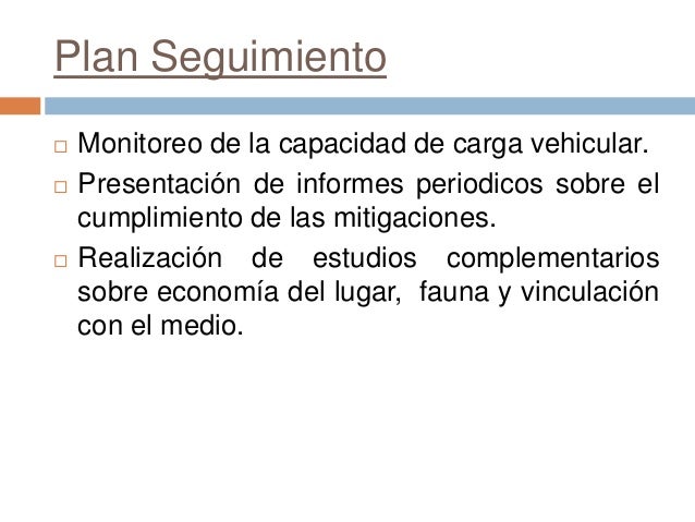 Evaluación de impacto ambiental resort