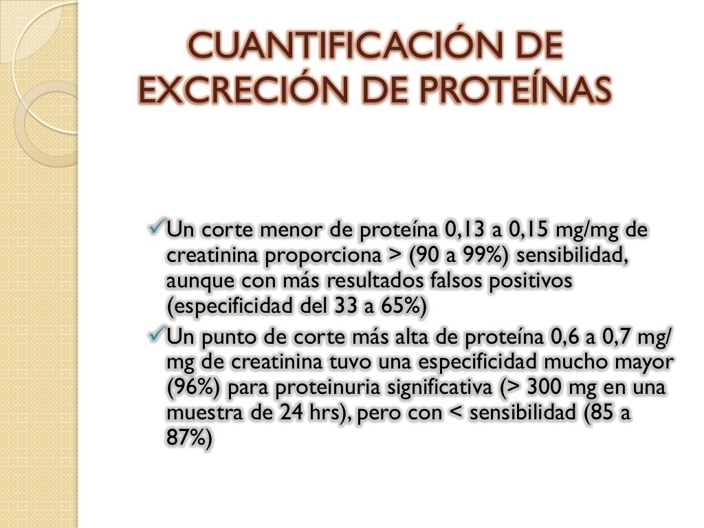 Evaluación de la proteinuria en el embarazo