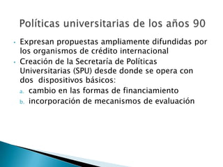 promover la discusión de las alternativas y