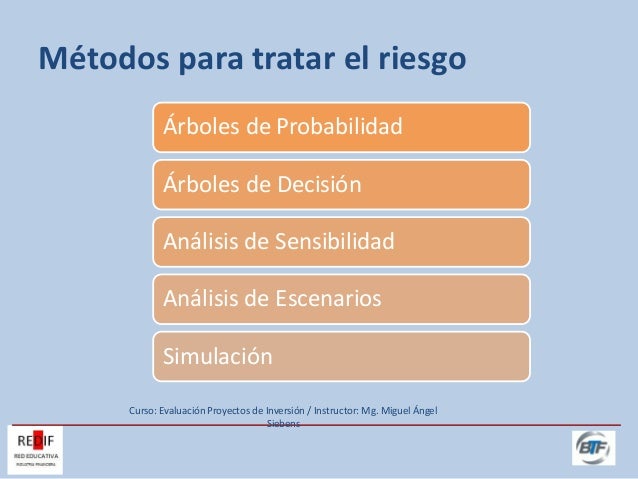 Evaluación de proyectos btf