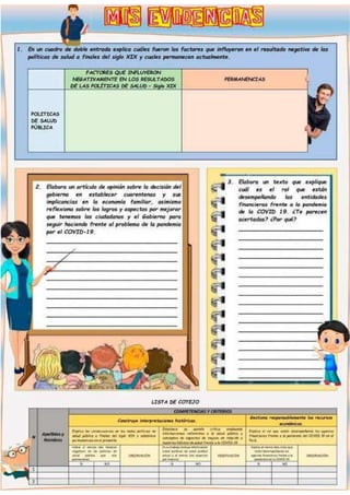 Evaluación diagnostica