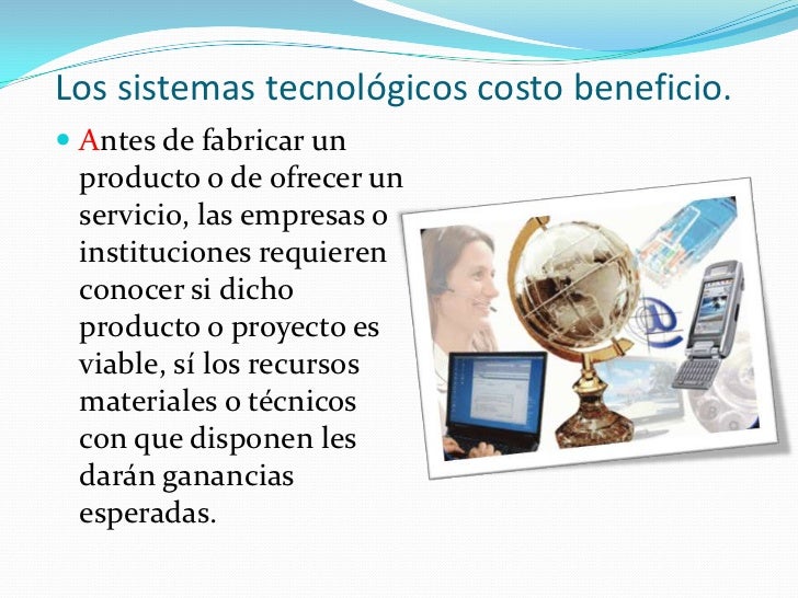 Evaluación interna y externa de los sistemas tecnológicos