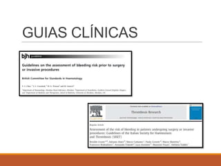 GUIAS CLÍNICAS
 