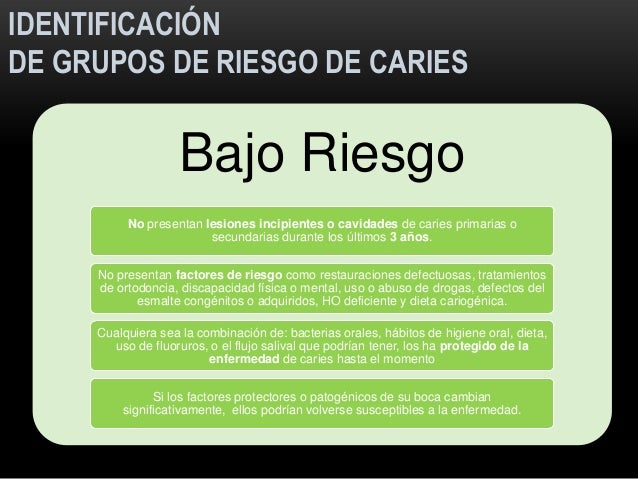Evaluación riesgo y protocolo cambra