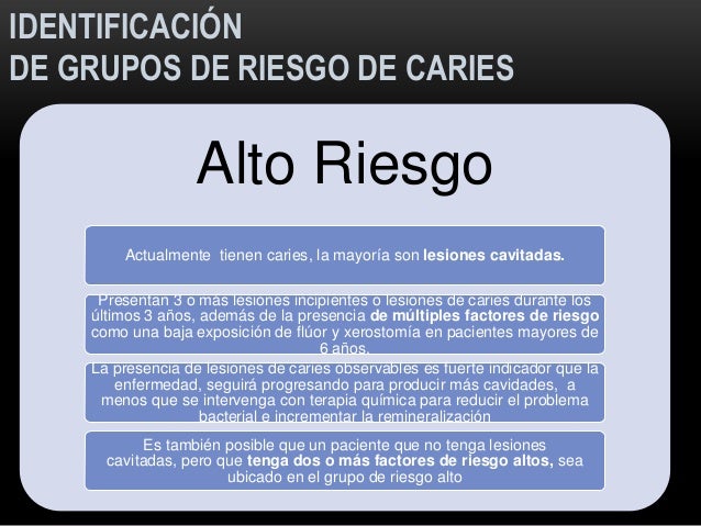 Evaluación riesgo y protocolo cambra
