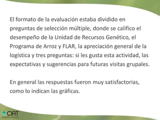 Evaluación XIII Casa Abierta