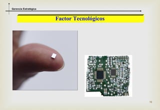Gerencia Estratégica



                       Factor Tecnológicos




                                             16
 