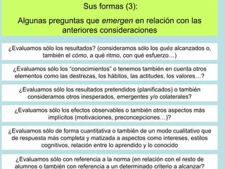 Evaluación y competencias básicas