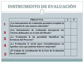INSTRUMENTO DE EVALUACIÓN12345