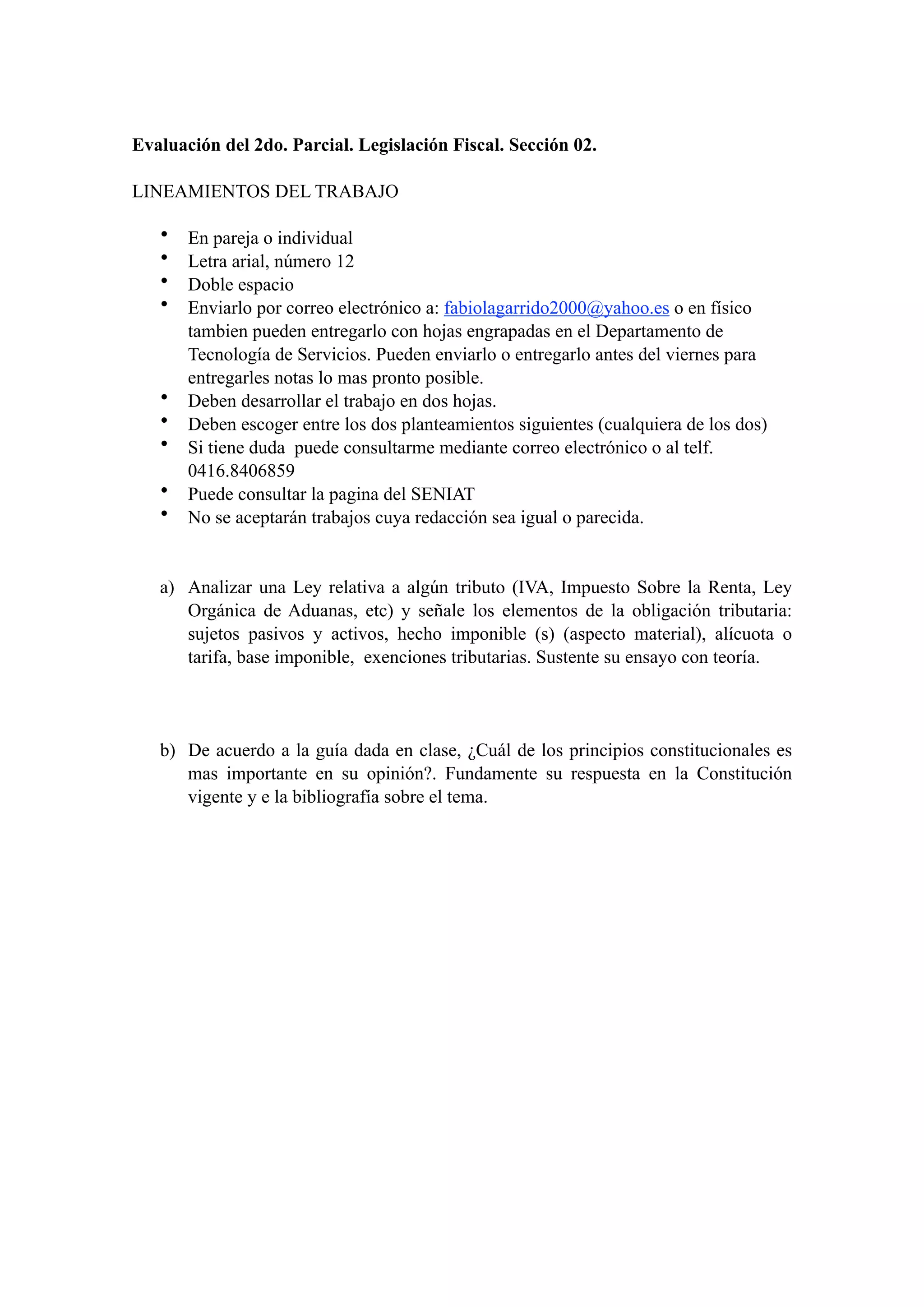 Evaluacion 2do Parcial