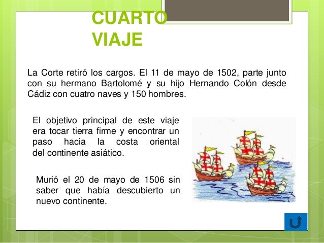 Los viajes de Cristóbal Colón Los viajes de Cristóbal Colón