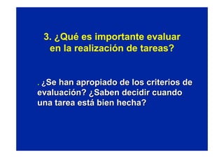 Evaluar para aprender