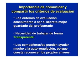 Evaluar para aprender