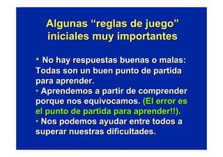 Evaluar para aprender