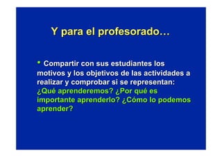 Evaluar para aprender