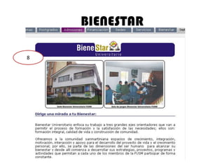 BIENESTAR

8
 