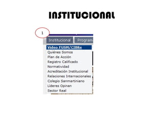 INSTITUCIONAL
1
 