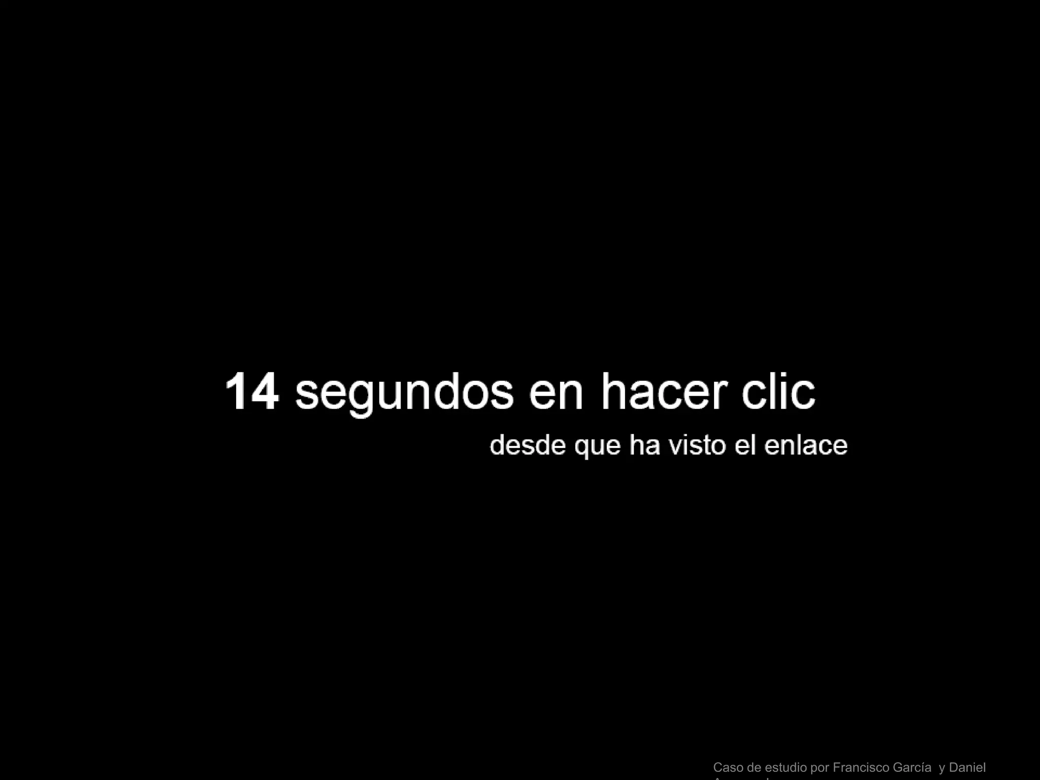 Caso de estudio por Francisco García y Daniel
 