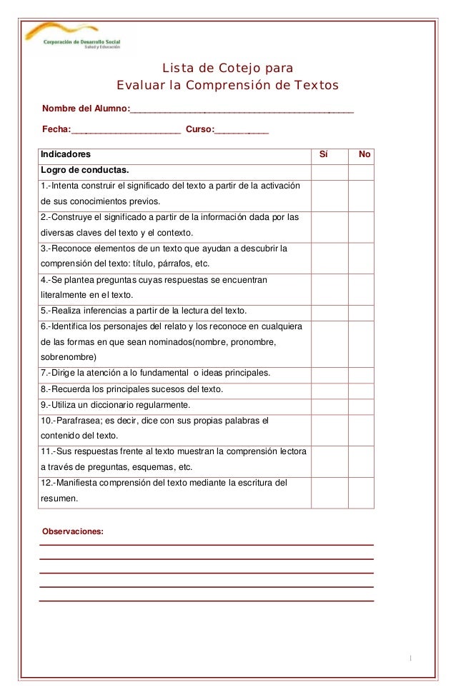 preguntas comprension de texto evaluacion comprension de textos preguntas comprension de texto evaluacion comprension de textos