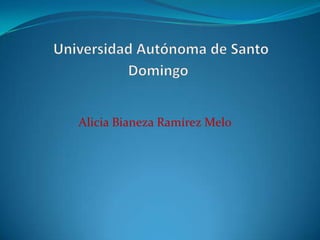 Alicia Bianeza Ramírez Melo

 